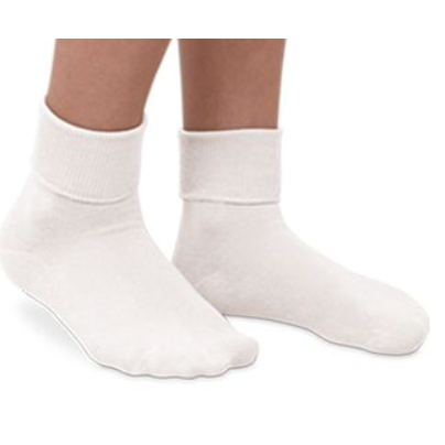 Jefferies Socks Smooth Toe Organic Cotton Turn Cuff Socks 1 Pair