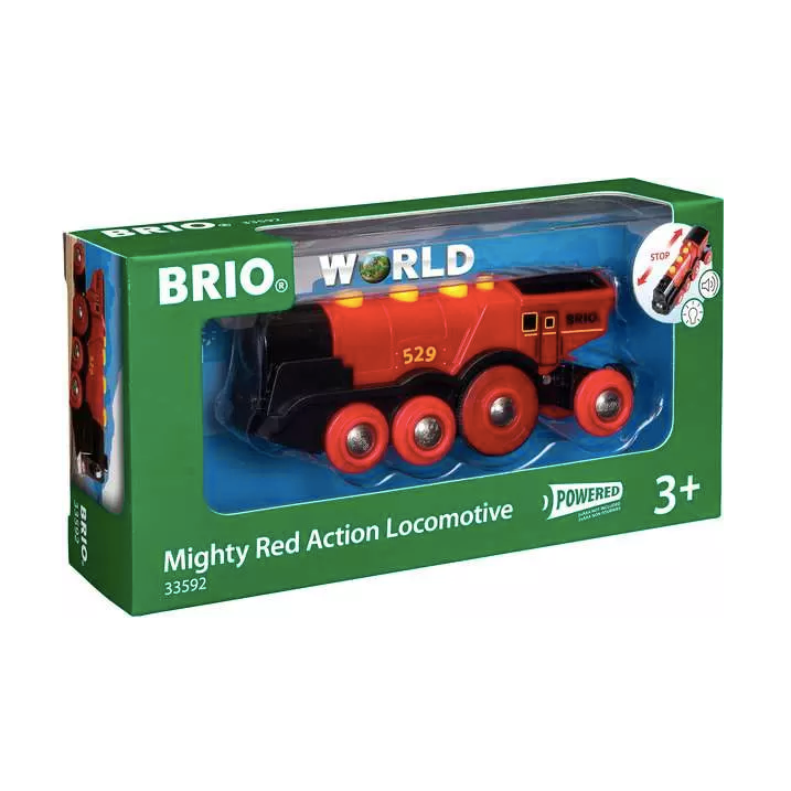 Brio World Mighty Red Action Locomotive