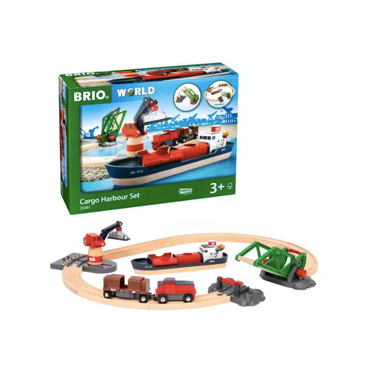 Brio World Cargo Harbour Set