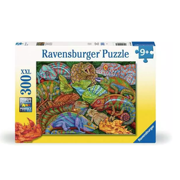 Children’s Jigsaw Puzzle Riveting Reptiles - 300 Pieces Puzzle