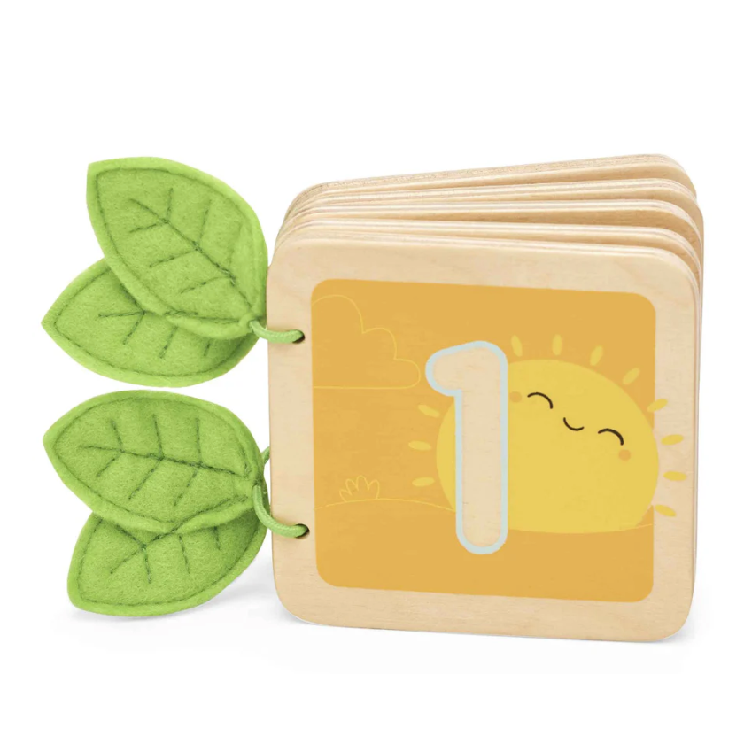 Le Toy Van 123 Numbers Wooden Book