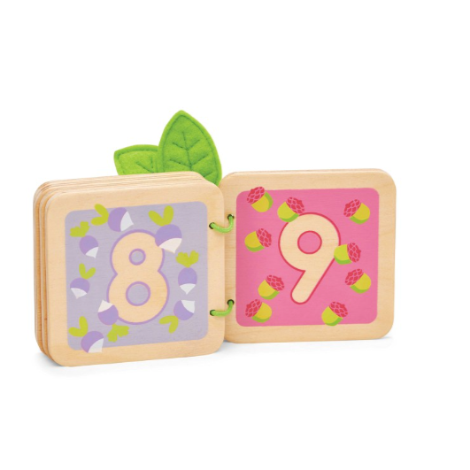 Le Toy Van 123 Numbers Wooden Book