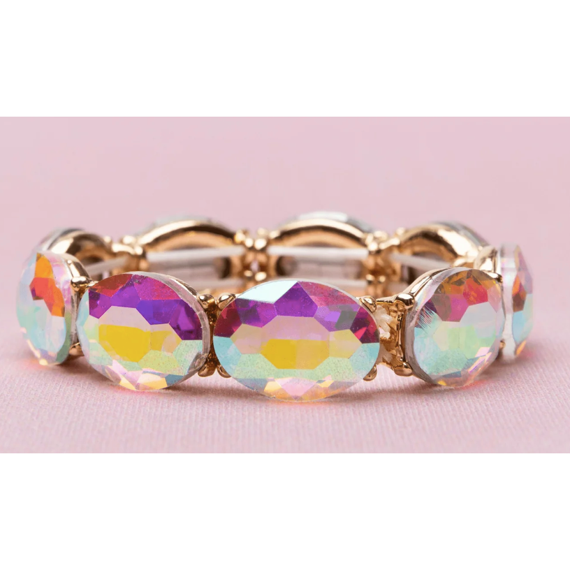 Boutique Chic Aurora Borealis Gem Bracelet