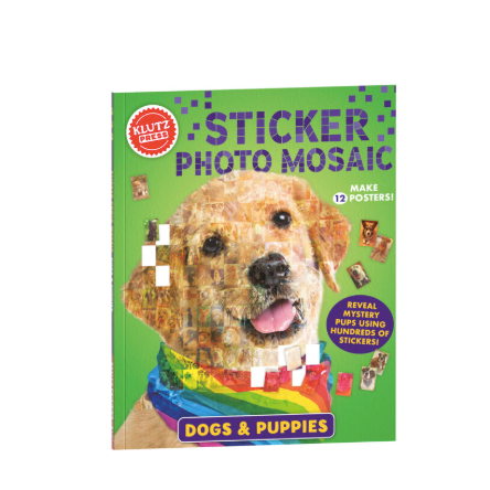Klutz: Sticker Photo Mosaic: Dogs & Puppies
