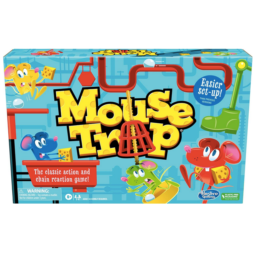 Hasbro Gaming Mouse Trap Board Game