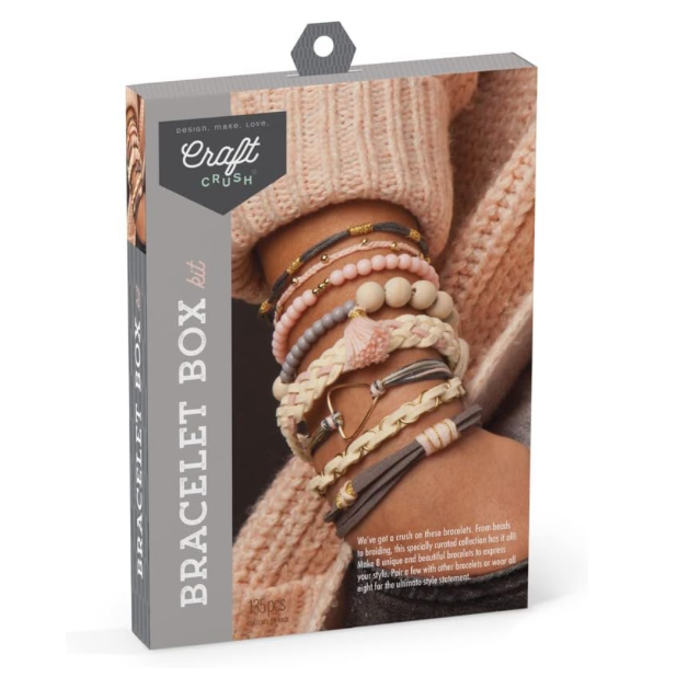 Craft Crush Bracelet Maker Set-Blush color
