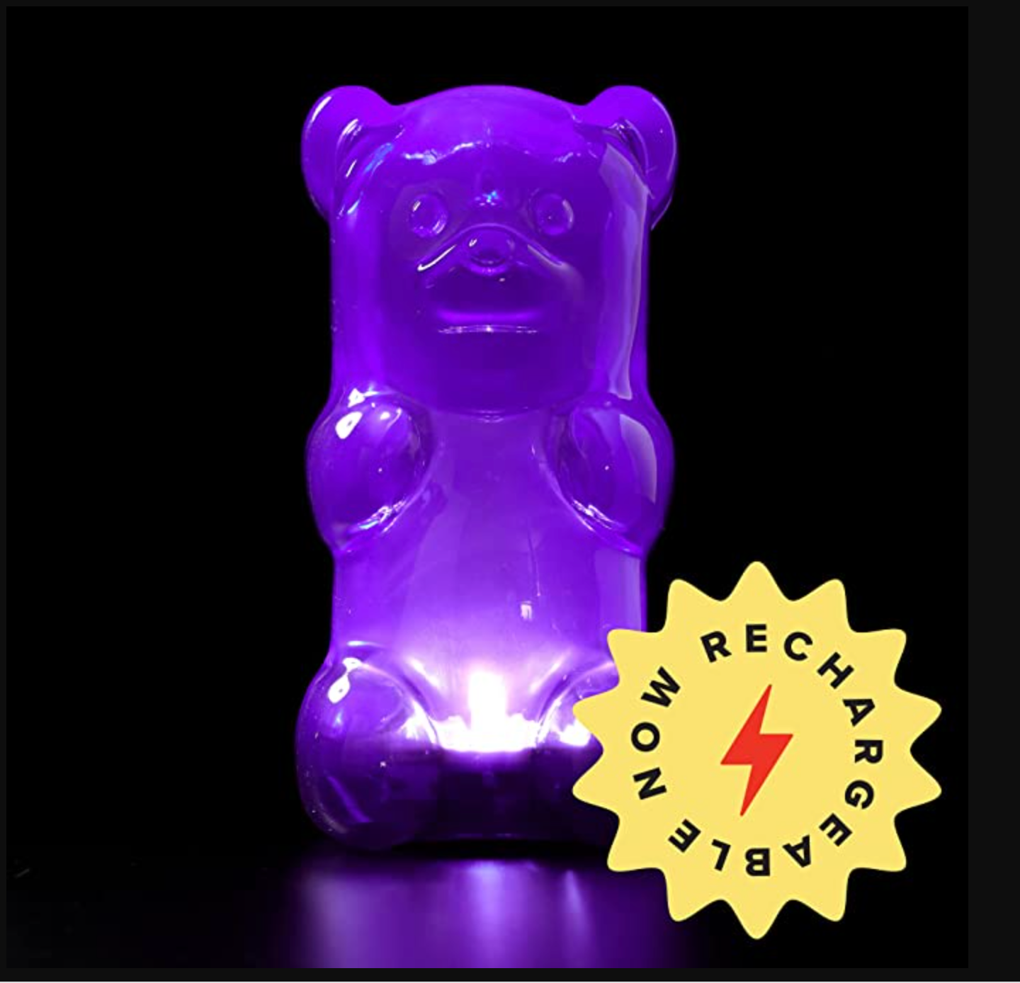 Gummygoods Squeezable Gummy Bear Night Light for Kids