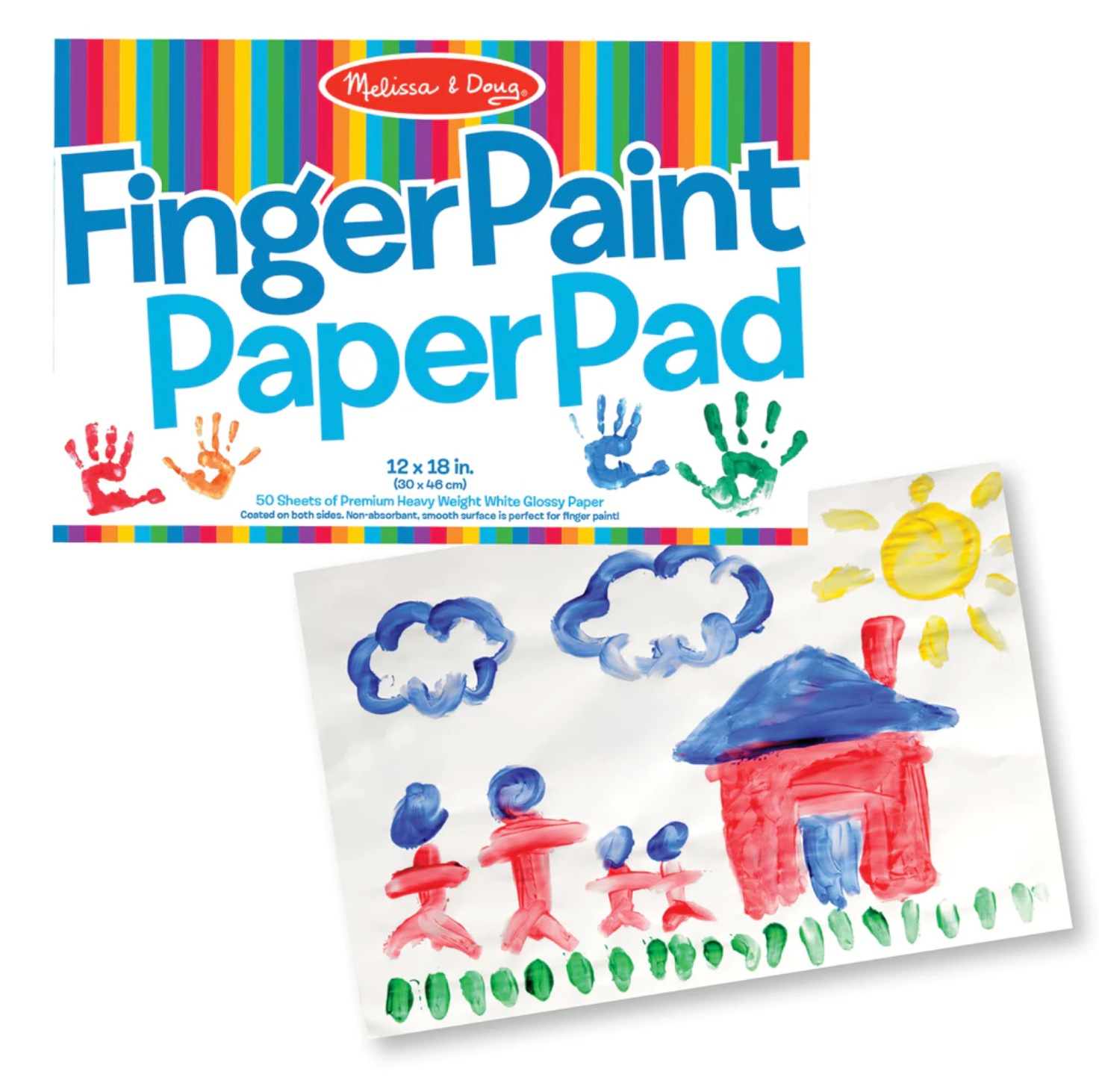 Finger Paint Paper Pad