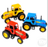 3.75" Die-Cast Pull Back Farm Tractors-ASST. COLORS
