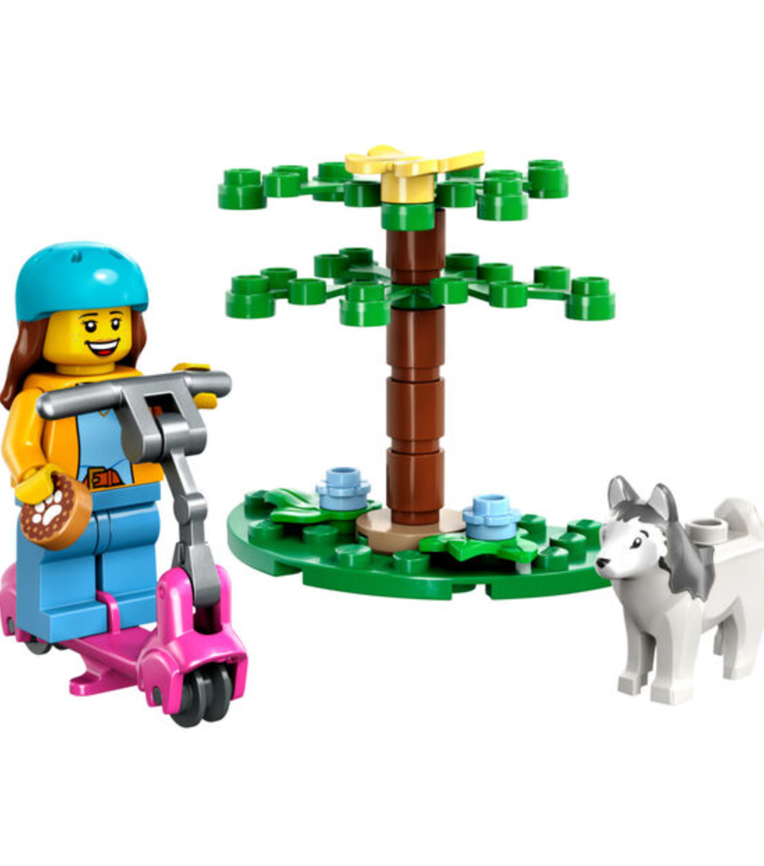 LEGO 30639 City Dog Park & Scooter Building Kit