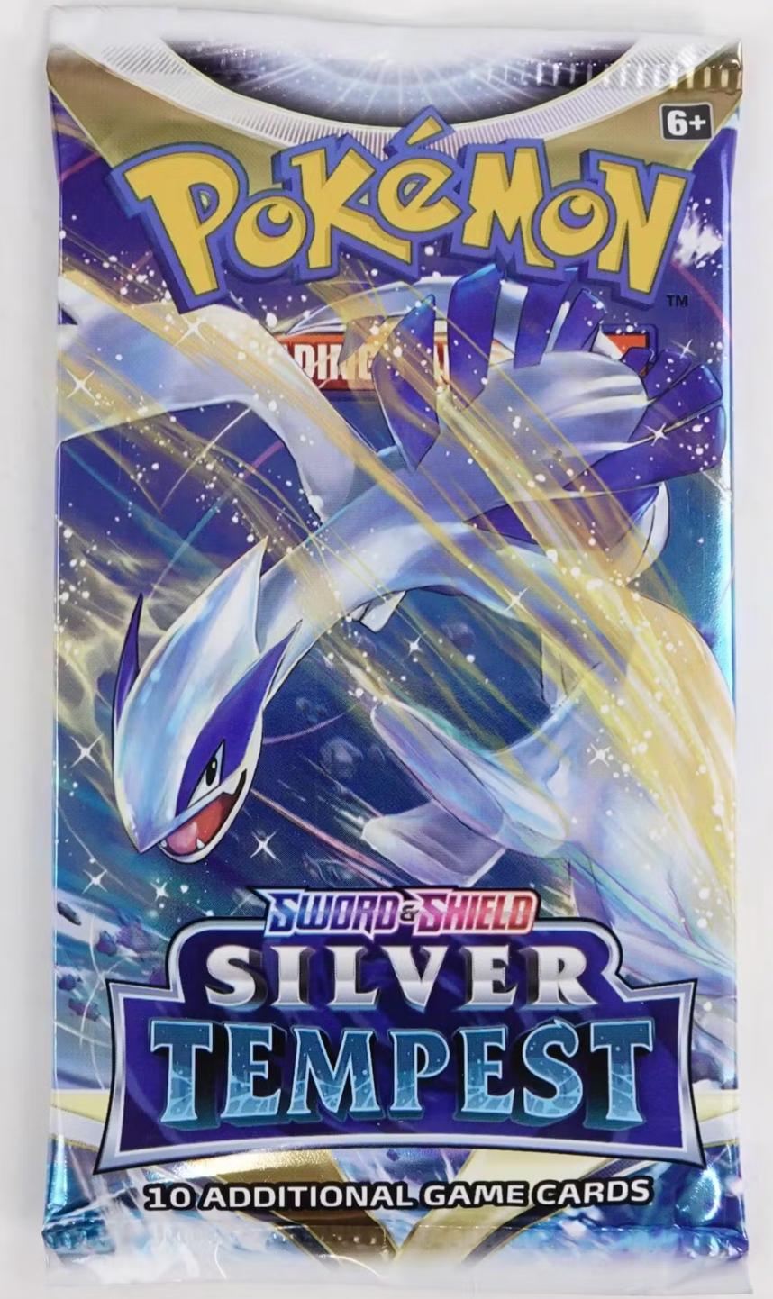 Pokemon Sword & Shield: Silver Tempest Single Booster Pack