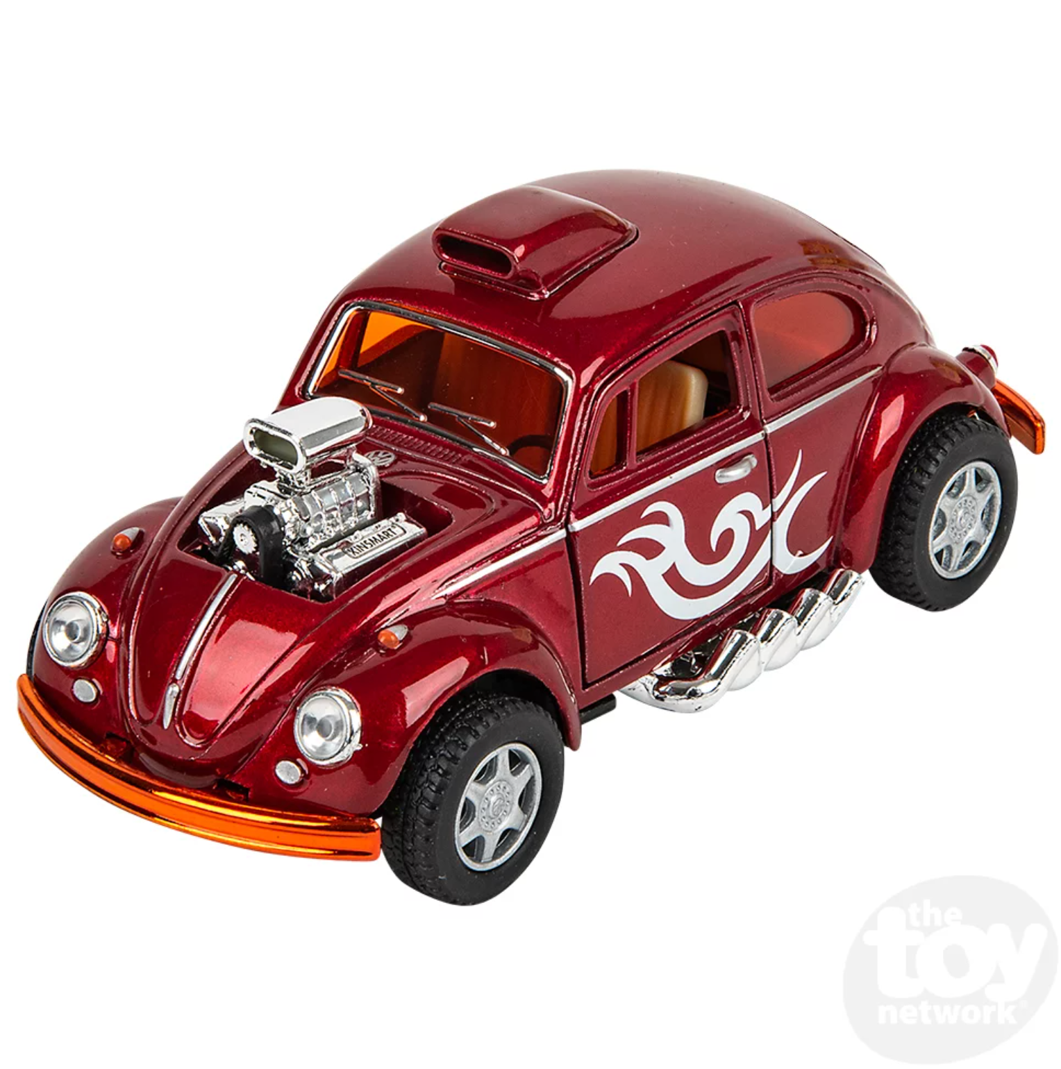 5" Die-Cast VW Beetle Custom Dragster- Assorted colors
