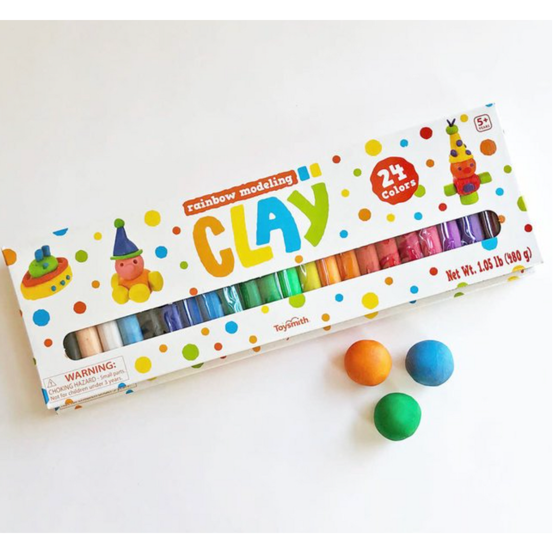 Rainbow Clay, 24 Different Colors