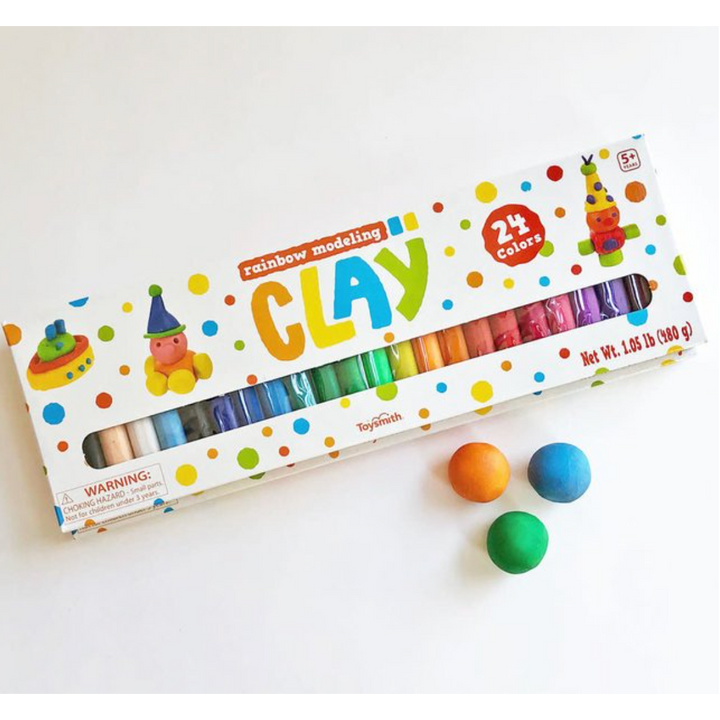 Rainbow Clay, 24 Different Colors