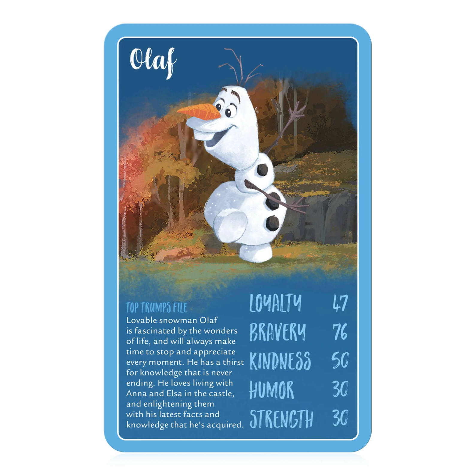 Disney Frozen 2 Top Trumps Card Game