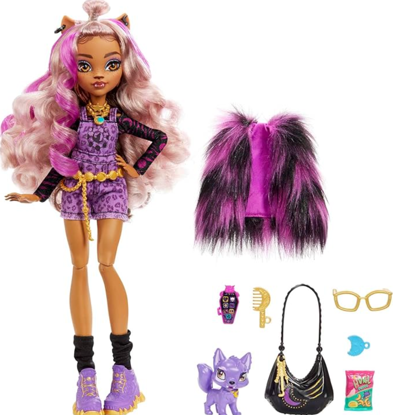 Monster High Clawdeen Wolf with Accessories