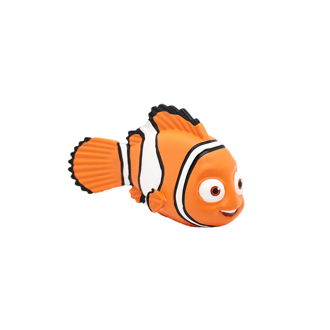 An image of a Tonies Disney & Pixar Finding Nemo toy, shaped like the character Nemo the clownfish.