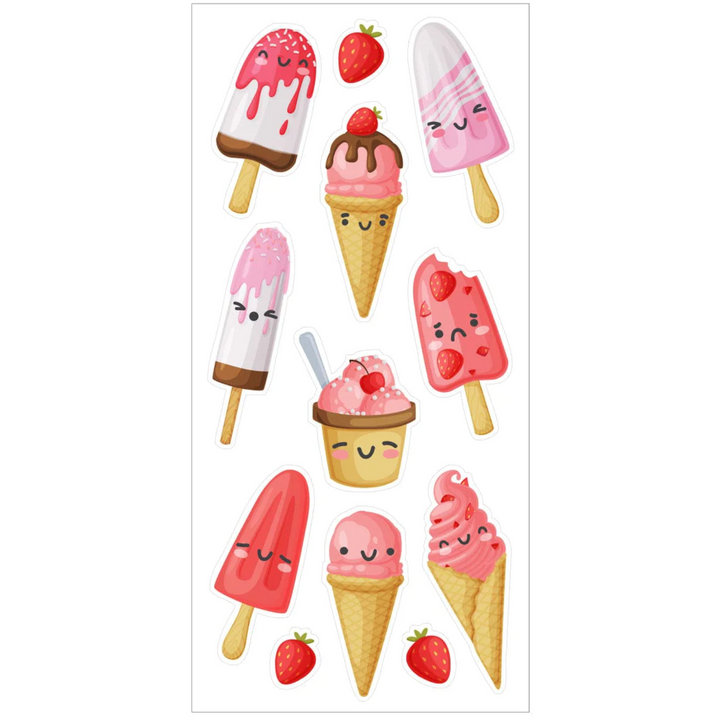 Scratch And Sniff Stickers - Strawberry Treats