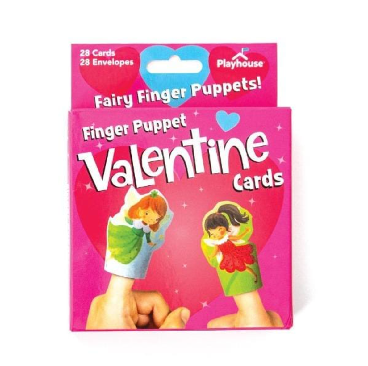 Valentine Cards Set - Fairy Finger Puppet