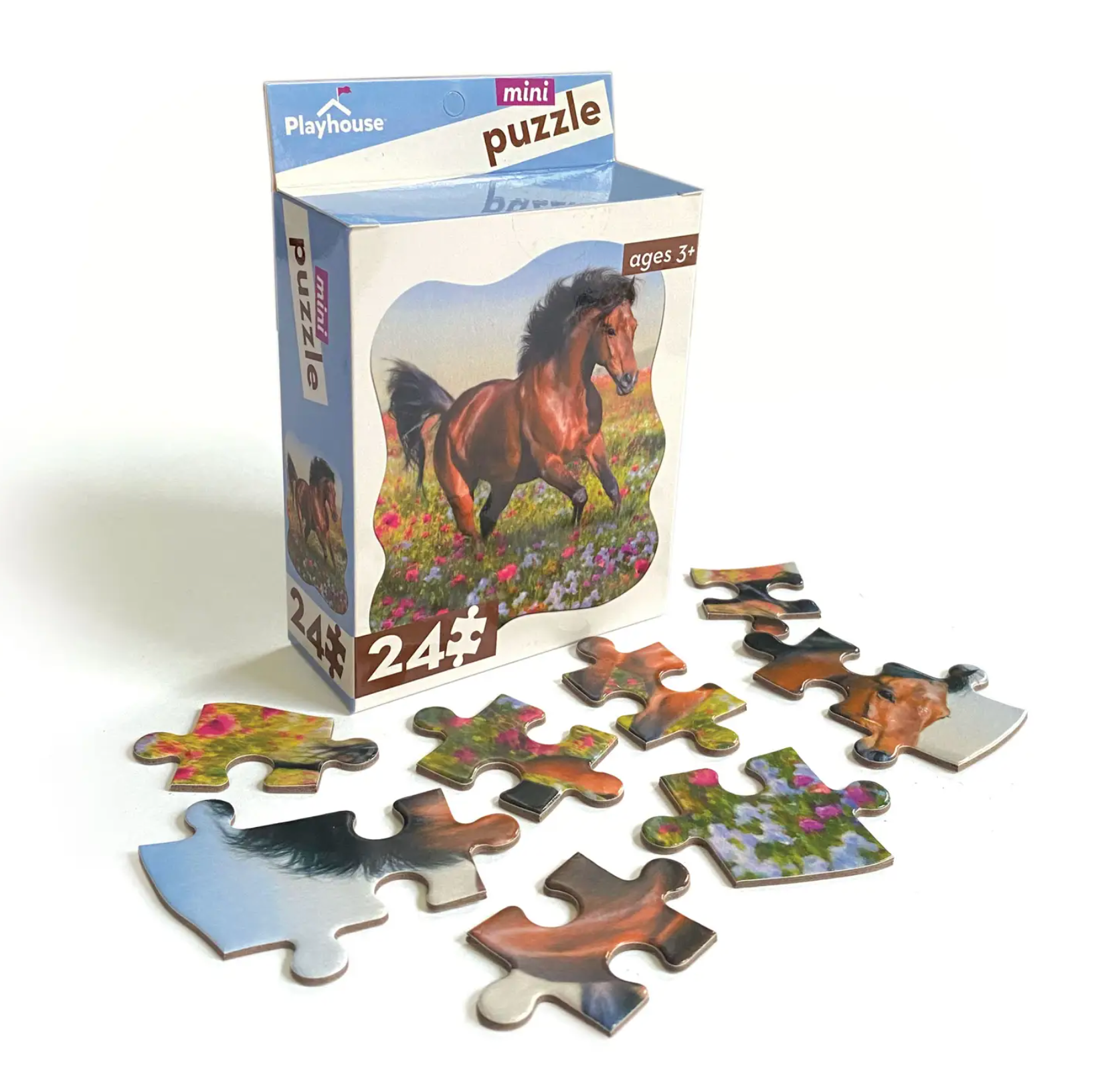 Horse Mini Puzzle (ages 3+)
