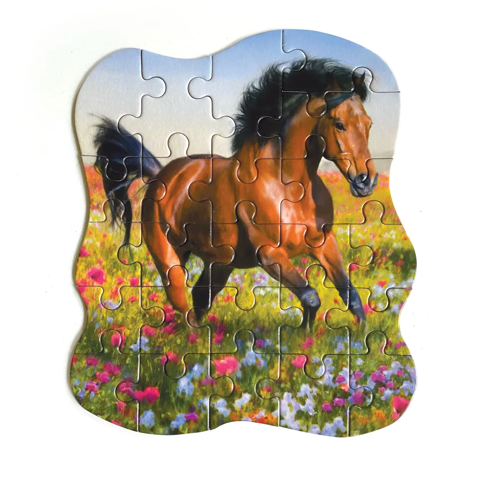 Horse Mini Puzzle (ages 3+)