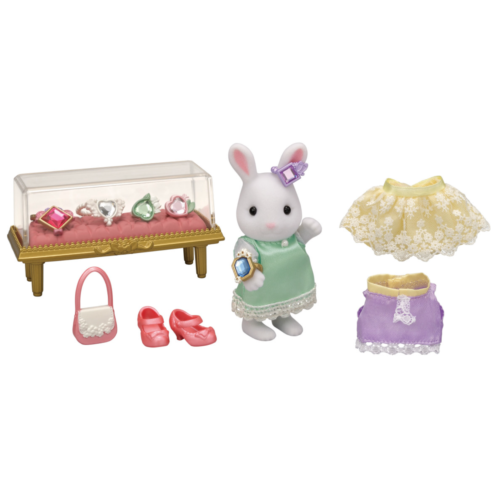 Calico Critters Fashion Play Set -Jewels & Gems Collection
