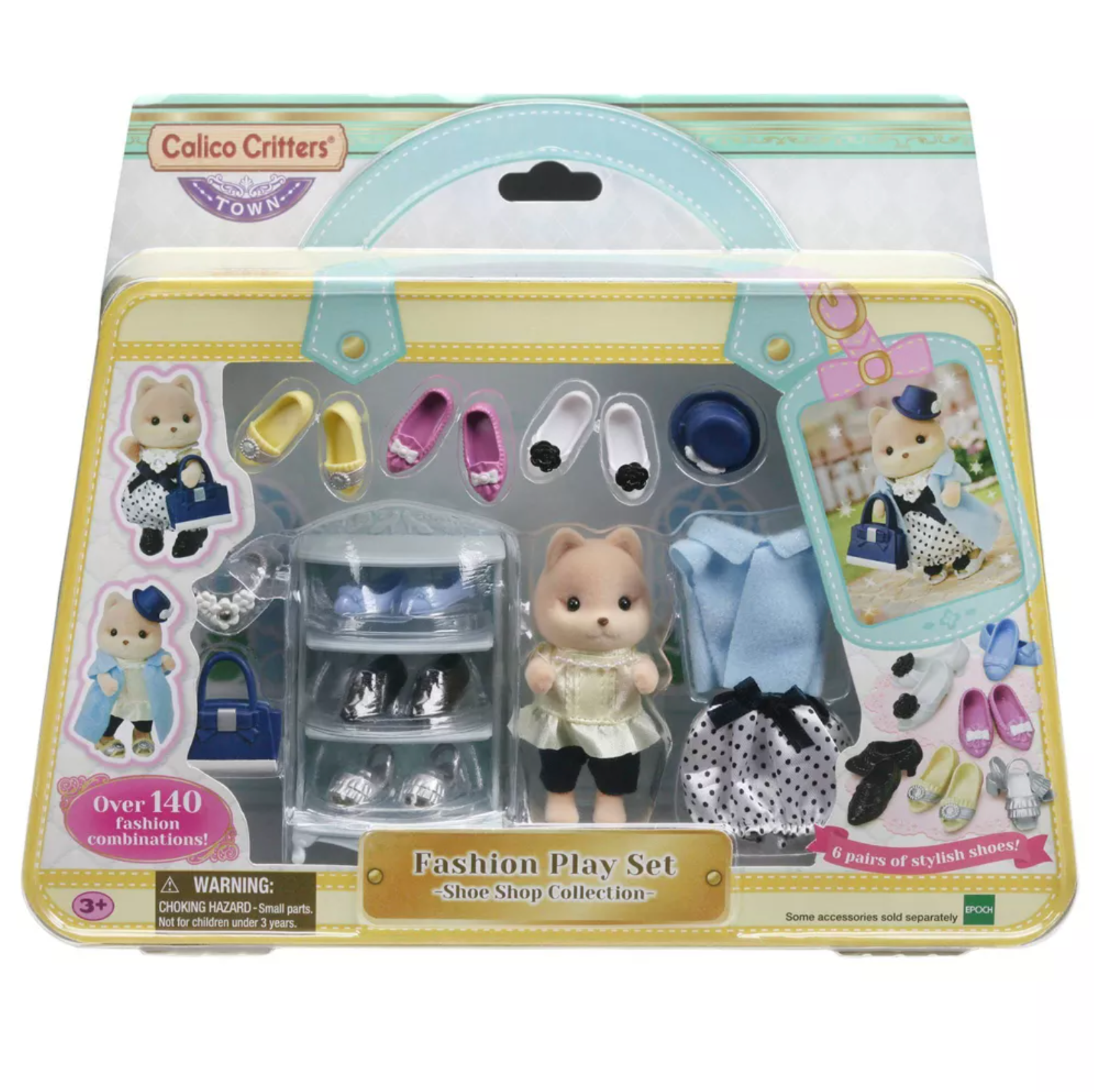 Calico Critters Fashion Play Set - Shoe Shop Collection