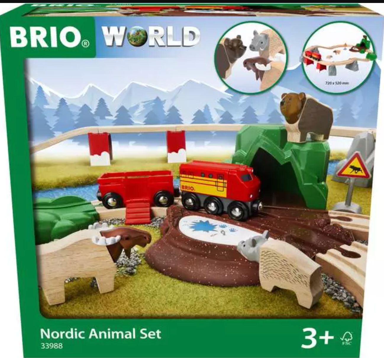 Brio Nordic Animal  Set