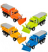 Die cast snow plow 6 inches long assorted colors- one per order