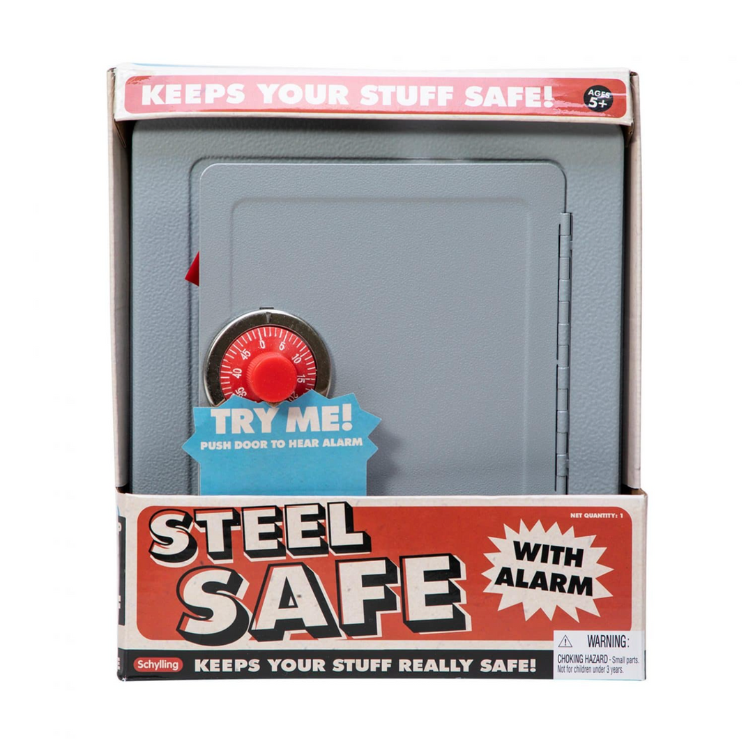 Schylling Classic Steel Safe with Alarm