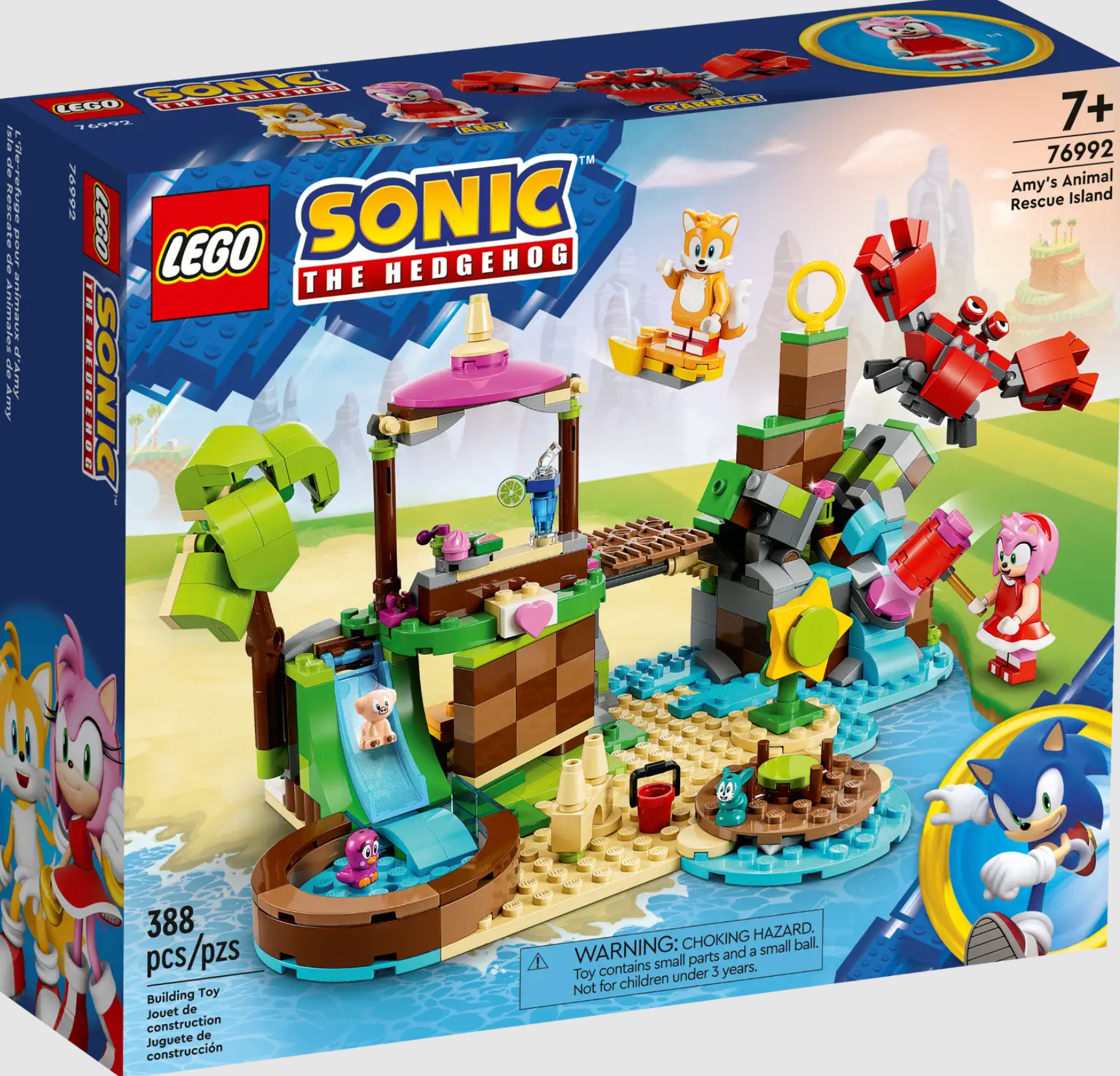 LEGO® Sonic the Hedgehog™ Amy’s Animal Rescue Island (76992)