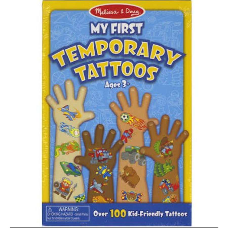 Melissa & Doug My First Temporary Tattoos