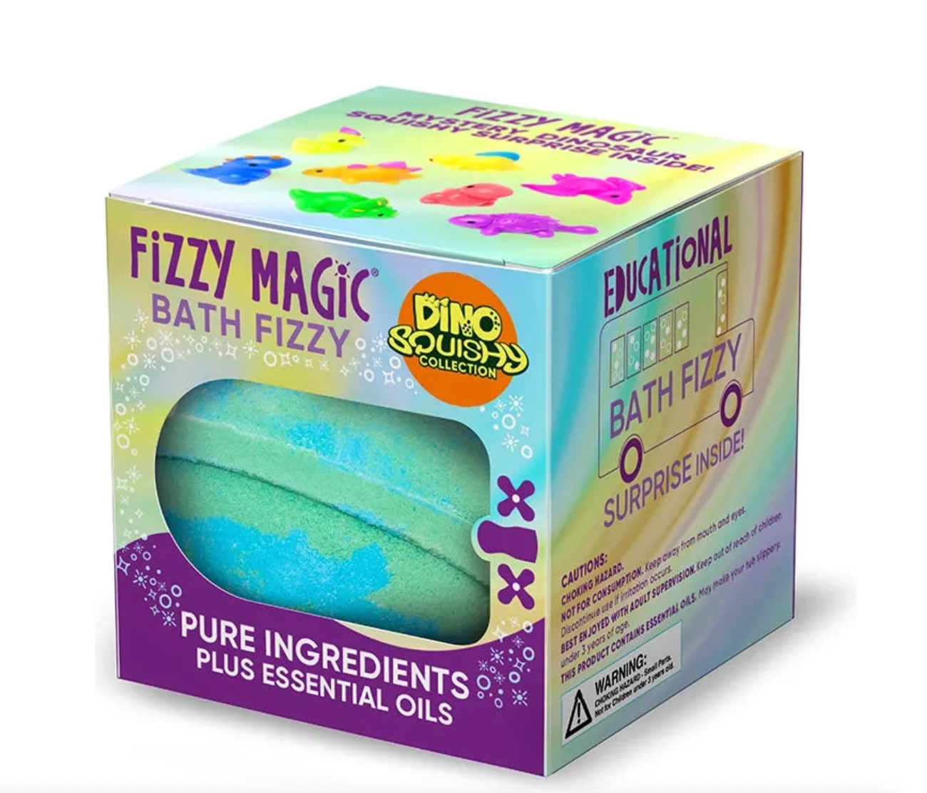 Fizzy Magic Bath Fizzy Dino Squishy Collection