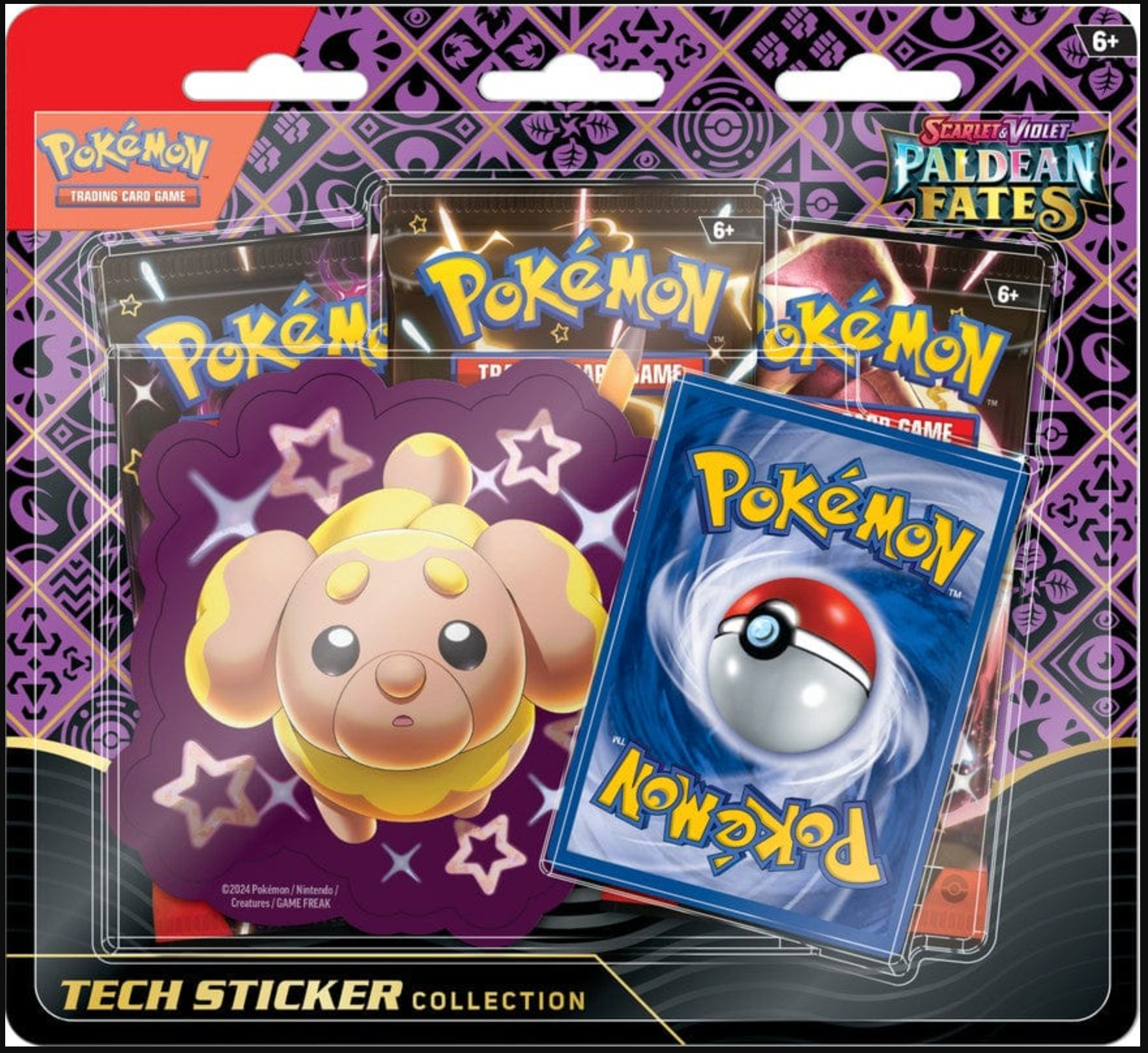 Pokemon Scarlet and Violet 4.5 Paldean Fates Tech Sticker Collection