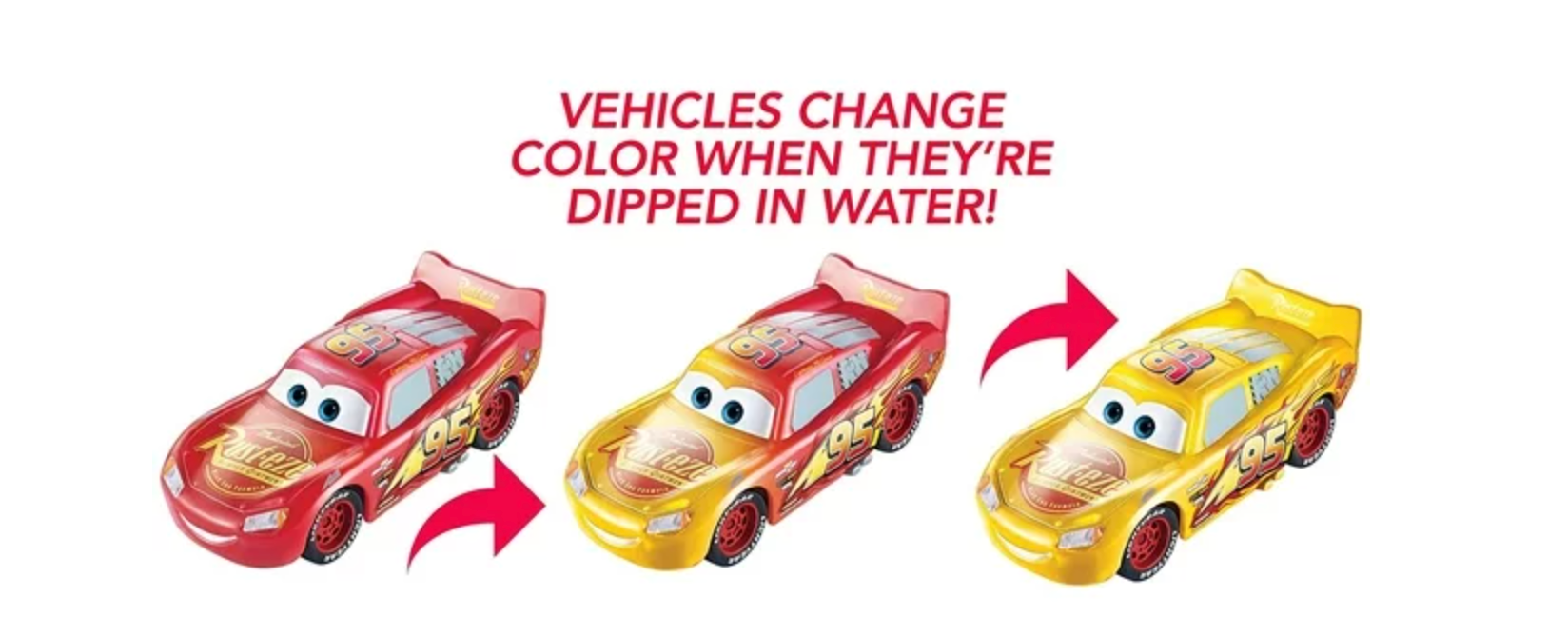 Disney Pixar Cars Color Changers
