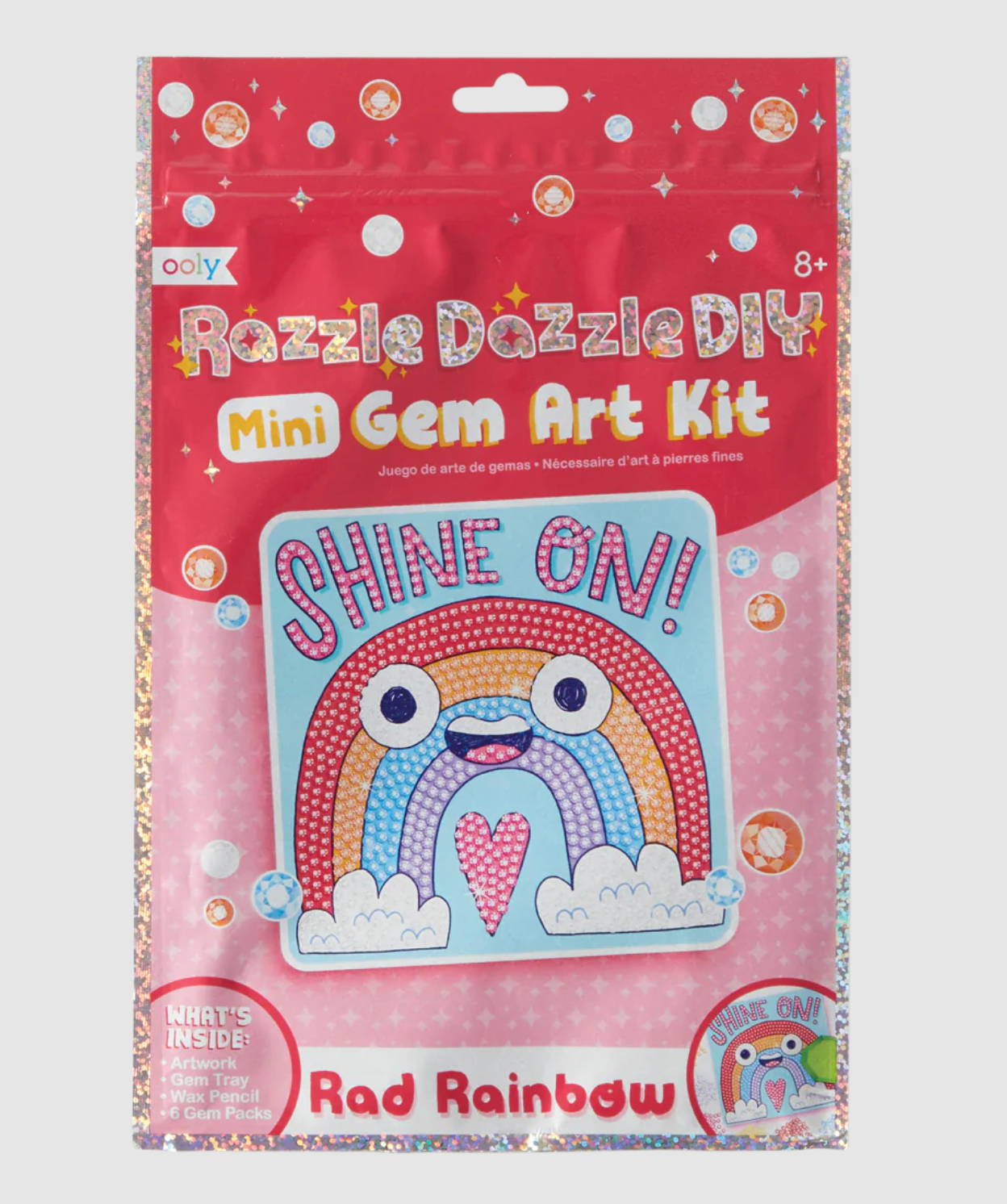 Razzle Dazzle DIY Gem Art Kit - Rad Rainbow