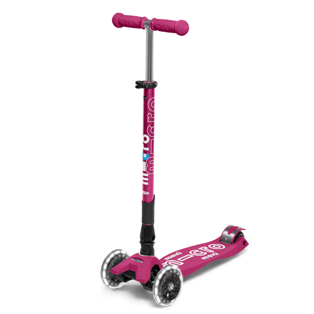 Maxi Foldable LED Scooter for Kids (Ages 5–12)