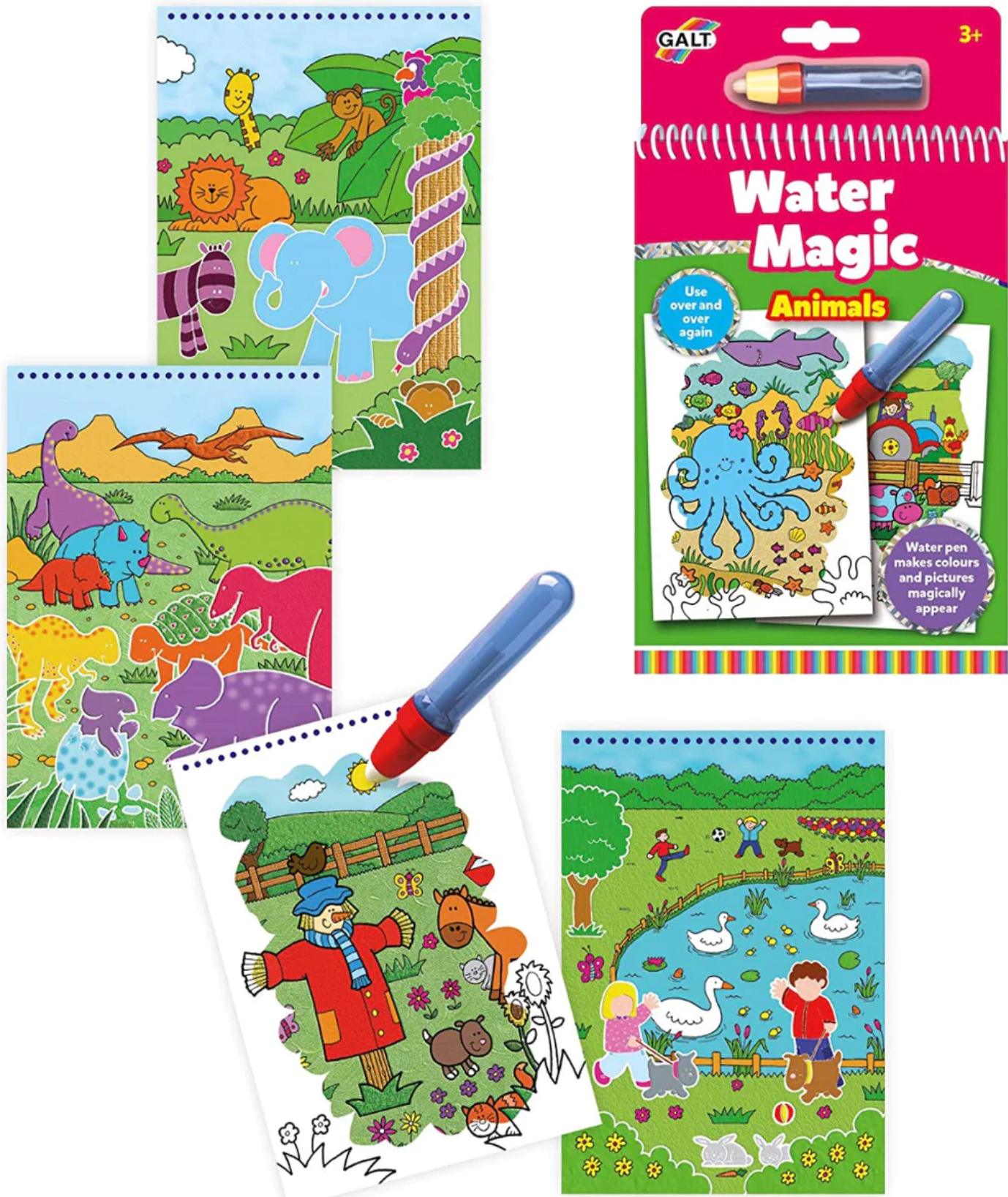 Water Magic Pads with Pen (Different Varieties)