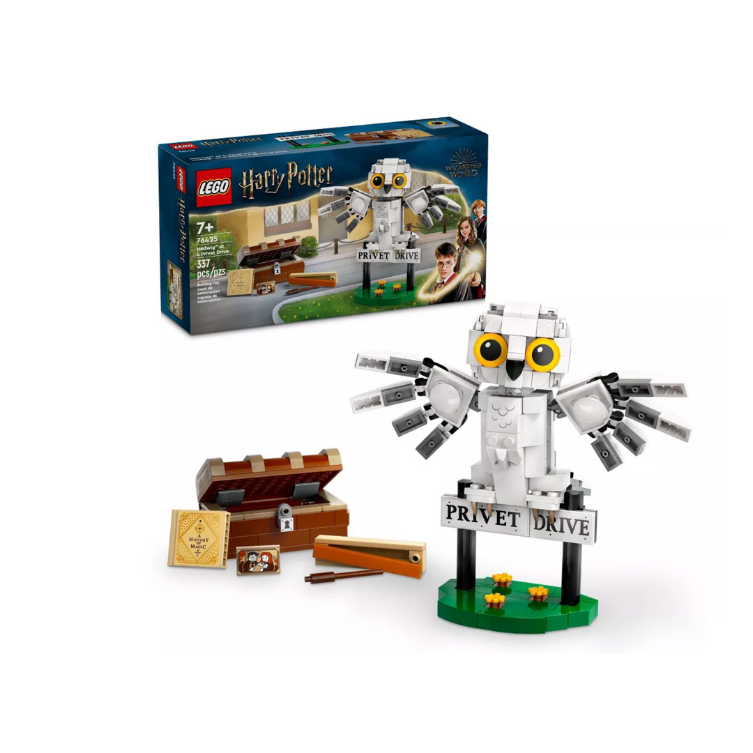 LEGO Harry Potter Hedwig at 4 Privet Drive Owl Figure Toy 76425