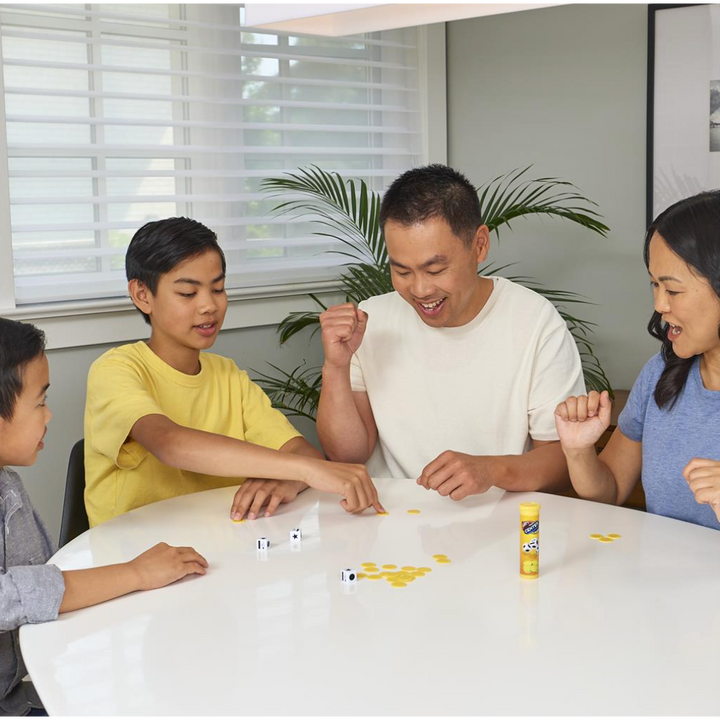 THE GAME OF LEFT CENTER RIGHT, EASY ADDICTIVE TRAVEL TUBE FUN DICE GAME