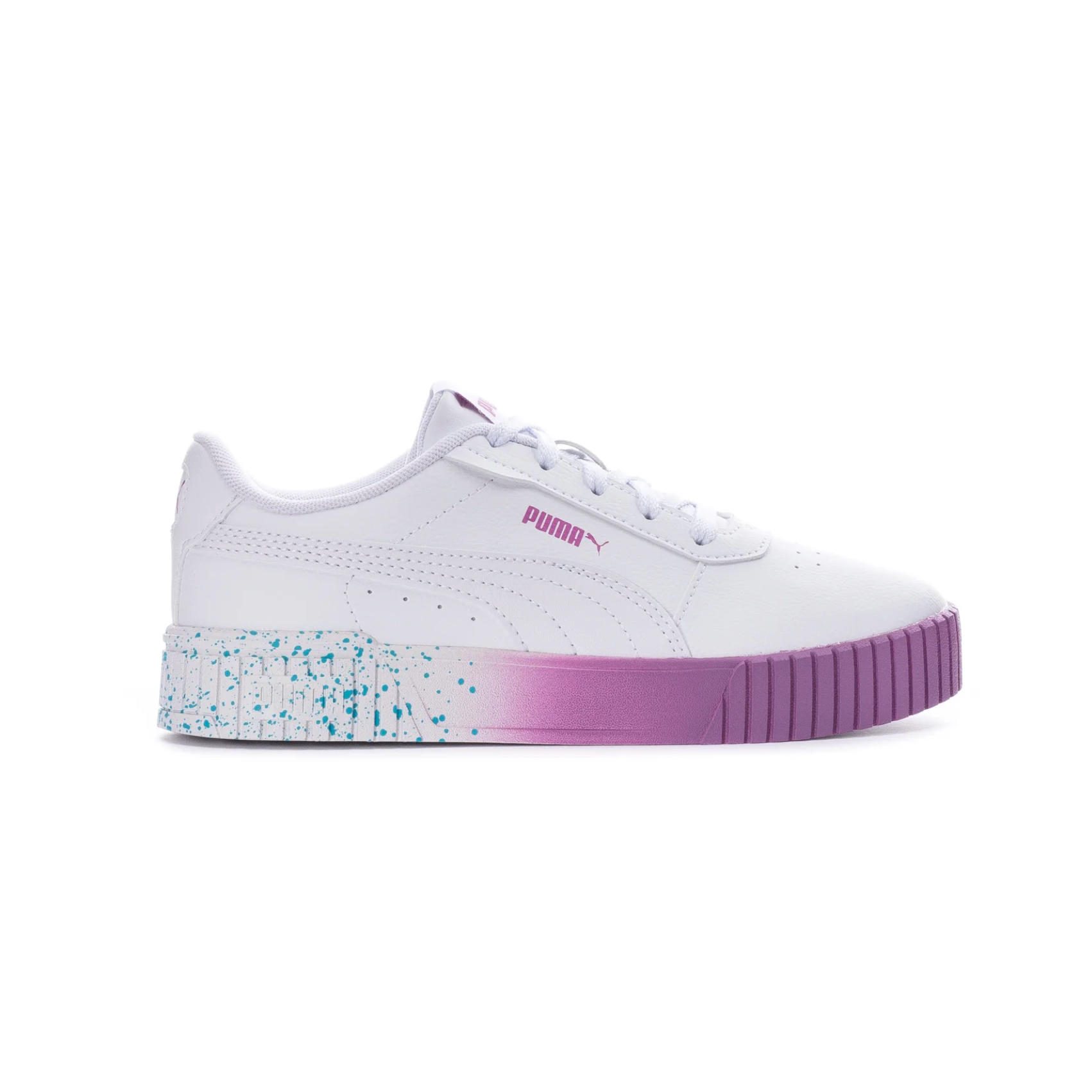 Puma carina white pink online