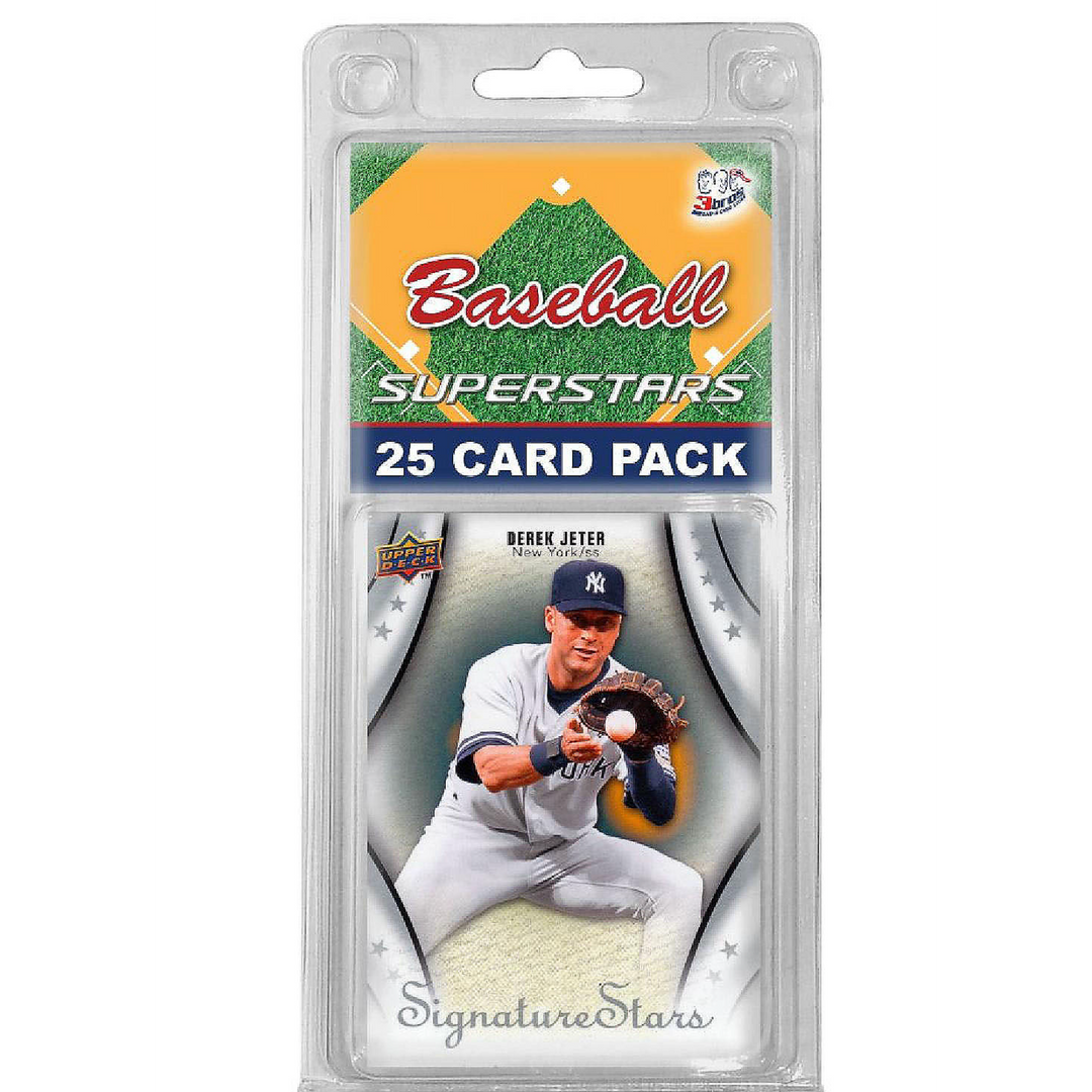 Baseball Superstars 25 Card pack