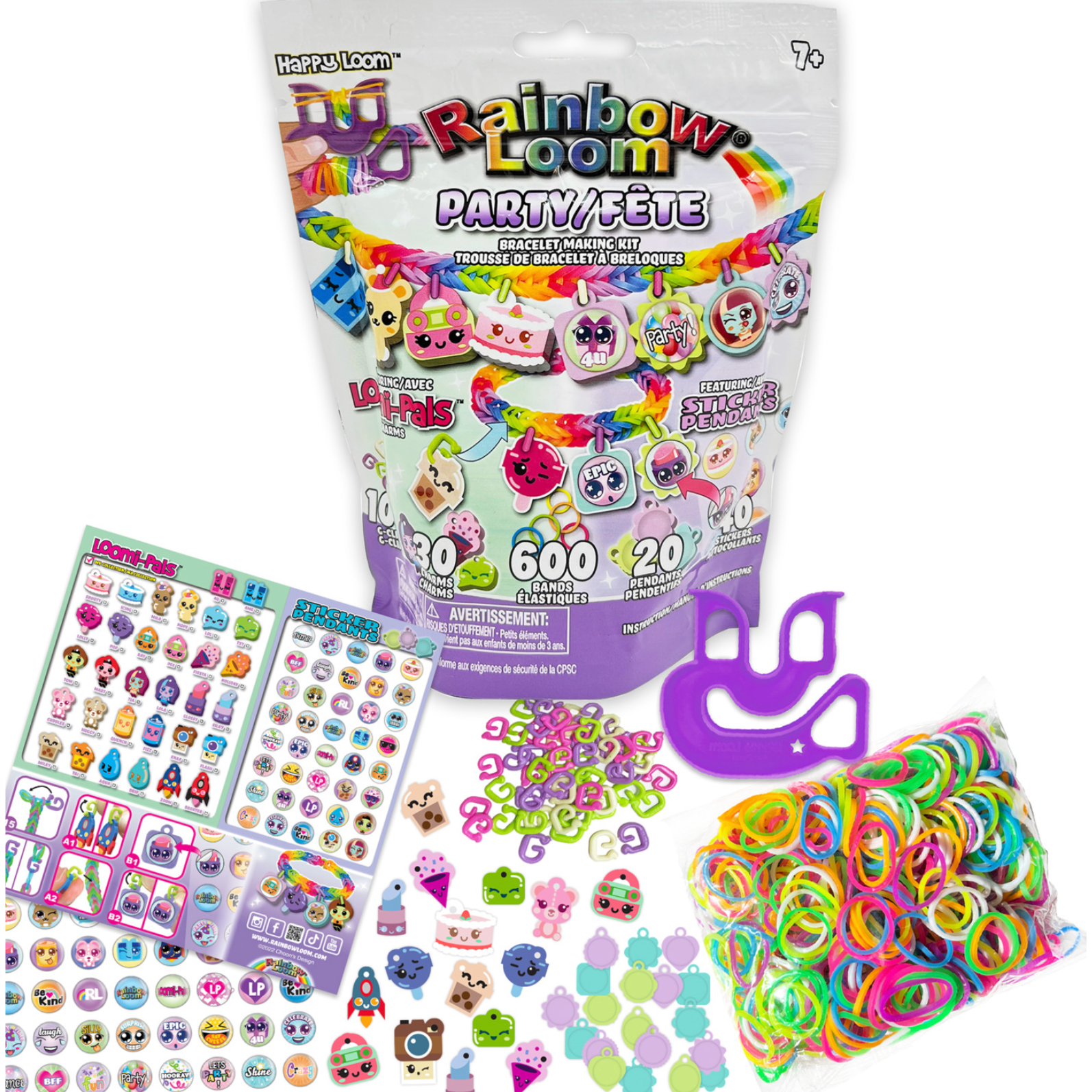 Loomi Pals Collectible - Charm Bracelet Kit - Party