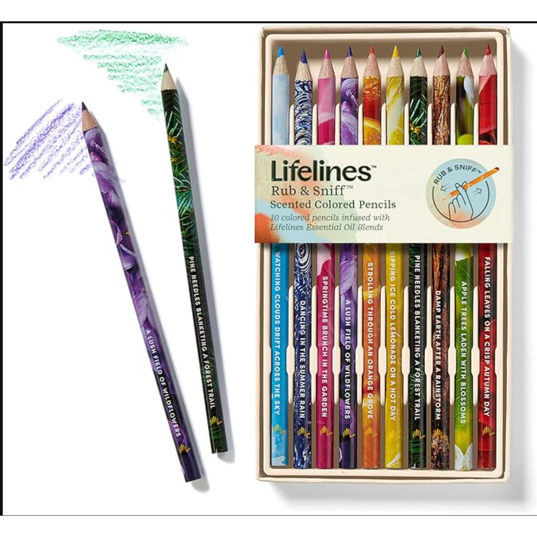 Lifelines Scented Colored Pencils, 10-Pack