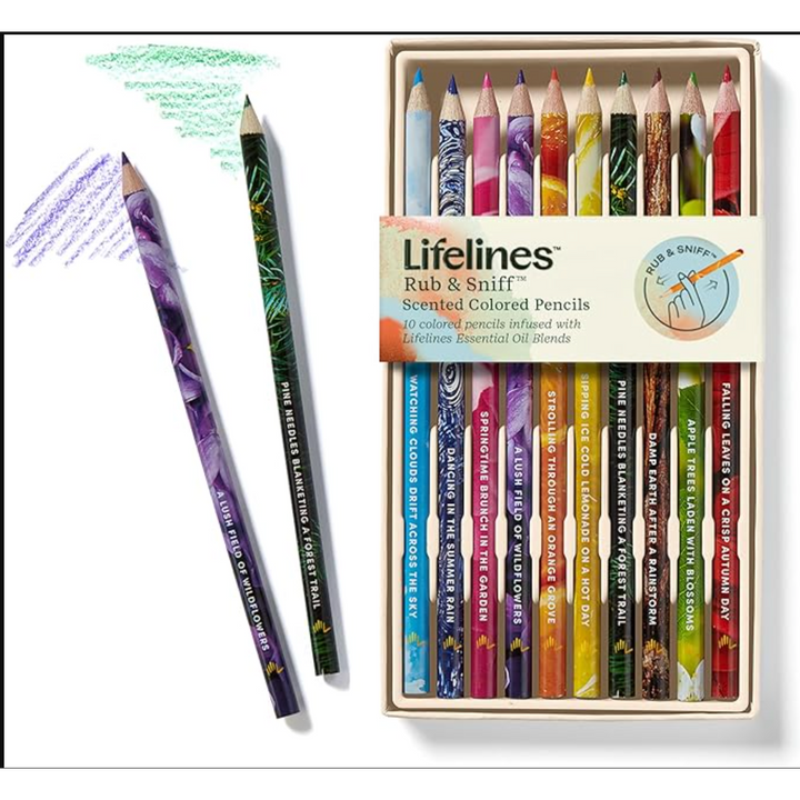 Lifelines Scented Colored Pencils, 10-Pack