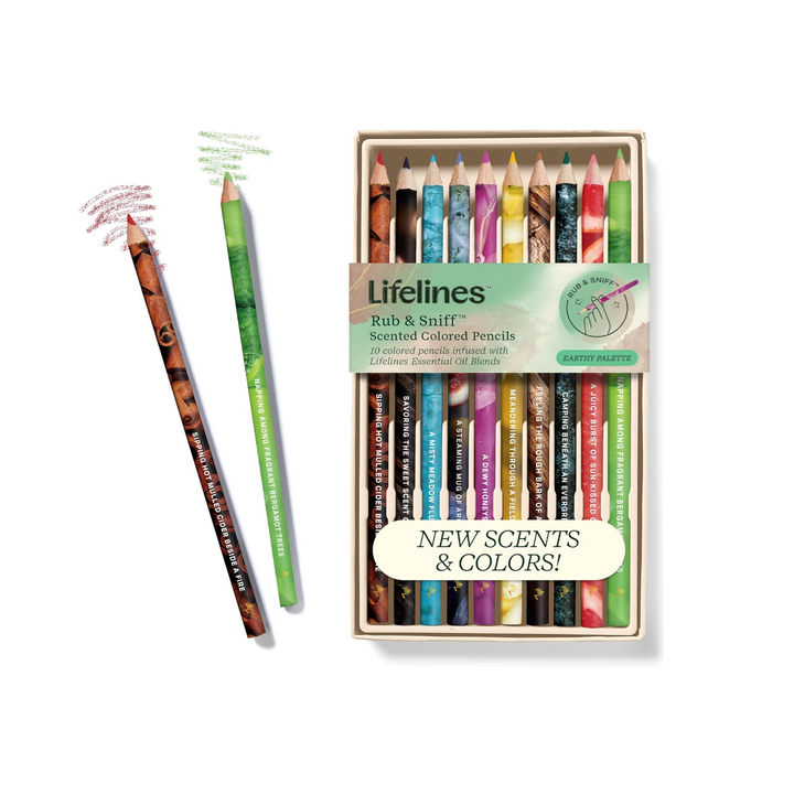 Lifelines Scented Colored Pencils, 10-Pack
