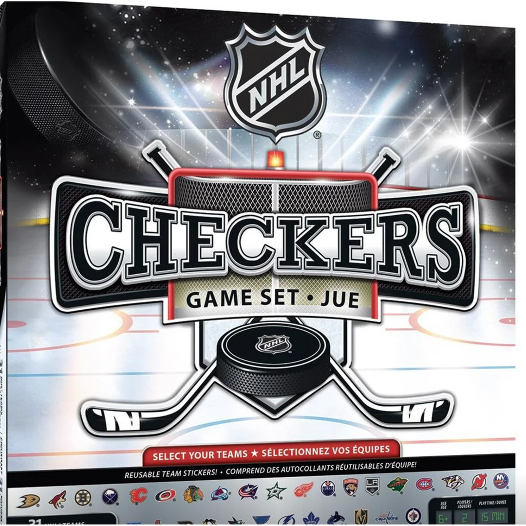 NHL CHECKERS SET