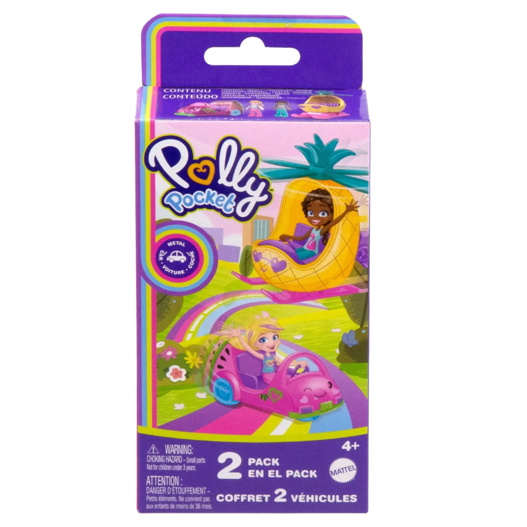 POLLY POCKET 2 PACK VEHICLES
