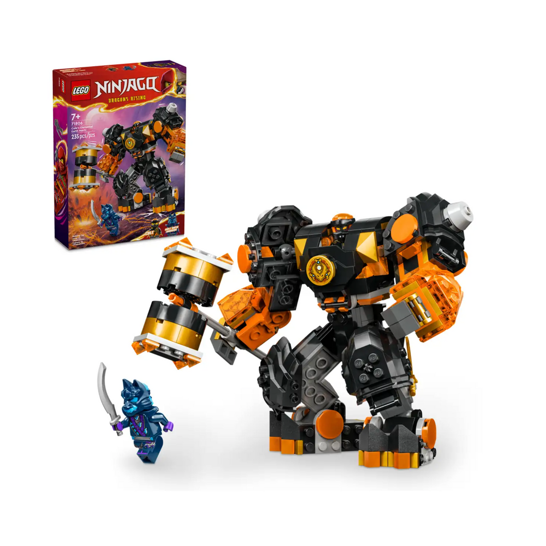LEGO® NINJAGO® Cole’s Elemental Earth Mech (71806)