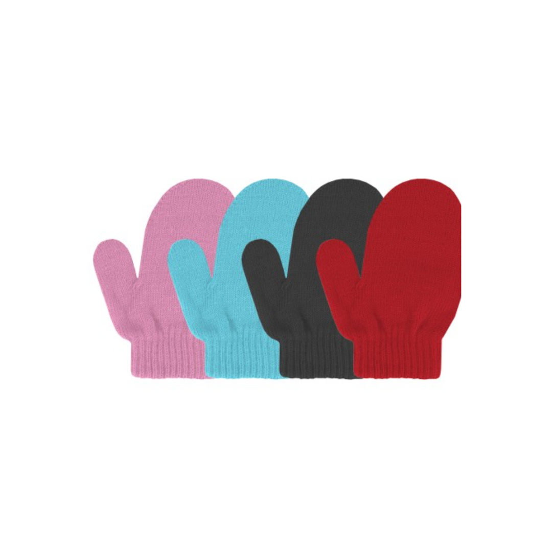 TODDLER BOYS AND GIRLS KNIT STRETCH MITTEN size 2-4